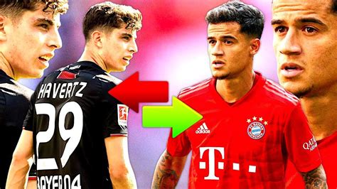 Bavarian football works @ bavarianfbworks. COUTINHO ODER HAVERTZ ?!! 💰🤔 FC Bayern Kaderanalyse 2019 ...