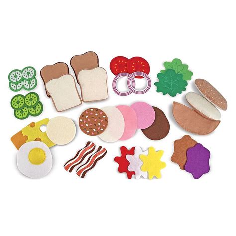 Melissa And Doug Felt Food Sandwich Set Toys R Us Canada