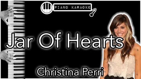 Jar Of Hearts Christina Perri Piano Karaoke Instrumental Youtube