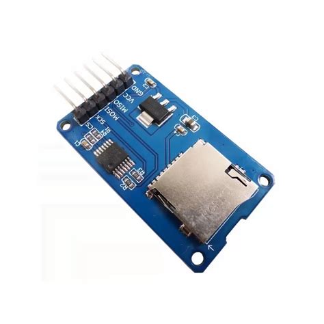 Módulo Lector De Tarjeta Microsd Micro Sd Card Para Arduino