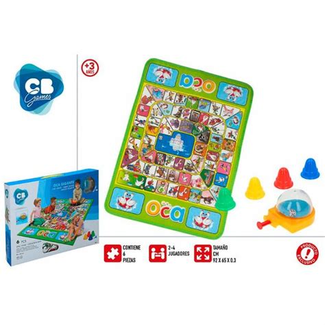 Juguetes educativos para niños desde 3 años. JUEGO OCA GIGANTE 92X65 CM