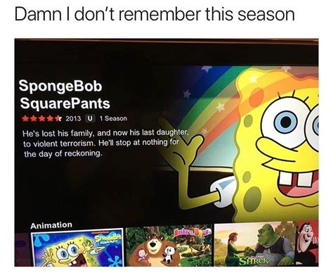 We did not find results for: guess spongebob gets pretty dark in the later seasons huh ...