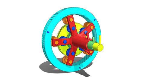 How Planetary Gears Work Fully Explained Animation Solidworks Youtube