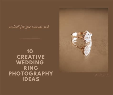 10 Creative Wedding Ring Photography Ideas I Shootdotedit