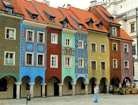Merchants Houses Poznan Poland They Are Unique Relics Flickr