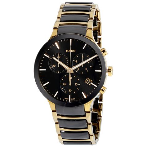 Aside from the different rado men's watches available, both men and women can choose from a gorgeous selection of. Rado Centrix Black Dial Men's Chronograph Watch R30134162 ...