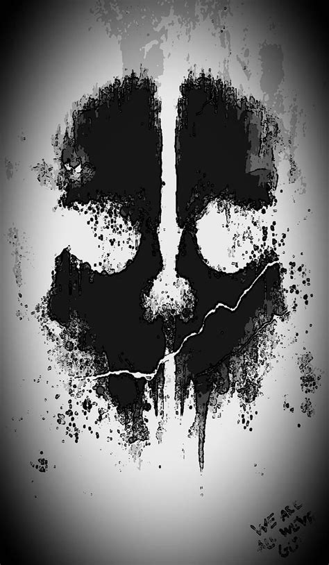 Ghost By Tonyboss354 Call Of Duty Ghosts Iphone Hd Phone Wallpaper