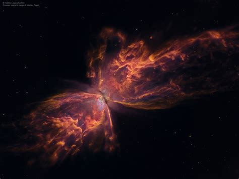 Apod 8 Februari 2017 De Vlindernevel Gezien Door Hubble