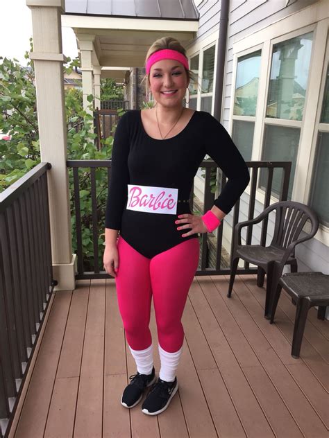Workout Barbie Costume | Barbie costume, Diy halloween costumes, Costumes