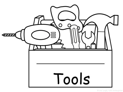 Tool Box Sheets Coloring Pages