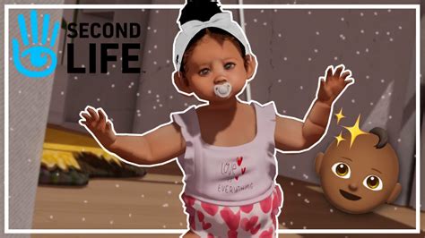 How To Create A Baby Infant On Second Life With Links Youtube