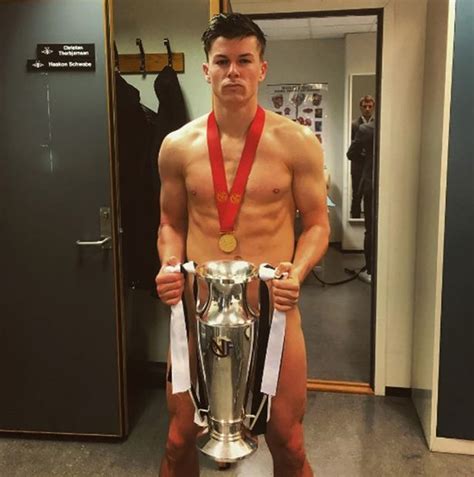 Put Some Clothes On Lads Rosenborg Players Celebrate Title Success By