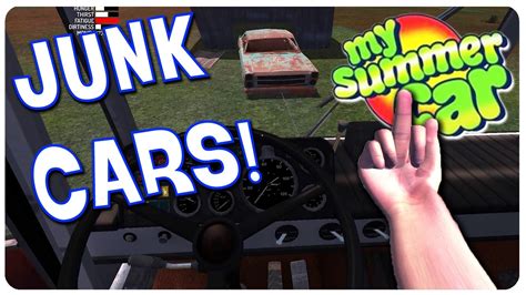 How To Junk Cars Job My Summer Car Gameplay Highlights Funny