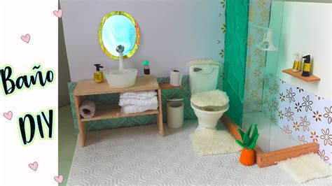 BaÑo En Miniatura Con Material Reciclado 😃♻️ Diy Manualidades Youtube