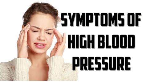 High Blood Pressure Signs And Symptoms Of High Blood Pressure Health