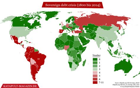 Sovereign Debt Crisis 1800 2014 Vivid Maps