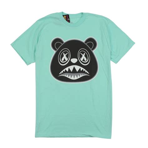 Baws Bear T Shirts Oreo Baws Celadon Bear T Shirt Shirts Urban Wear