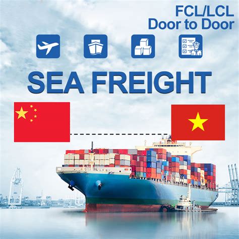 Ocean Freight Services From China To Vietnam Fcl And Lcl