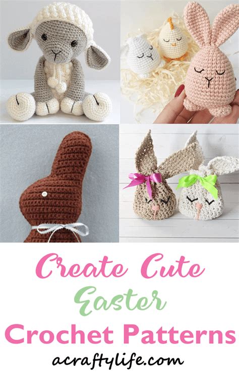 10 Crochet Easter Patterns Amigurumi Tips A Crafty Life