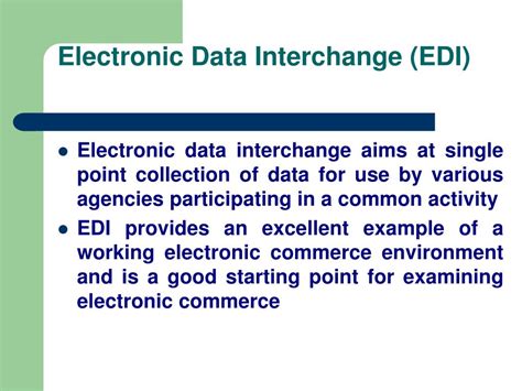 Ppt Electronic Data Interchange Edi Powerpoint Presentation Free