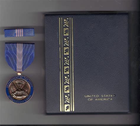 Army Civilian Achievement Award Medal For Civilian Service With Case