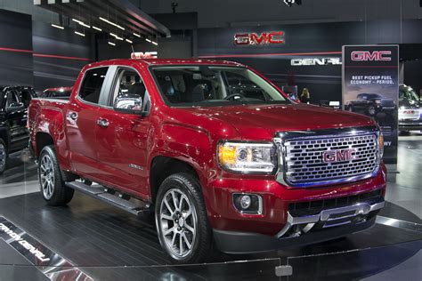 2017 Gmc Canyon Denali Available Both In Diesel And Gasoline Variant