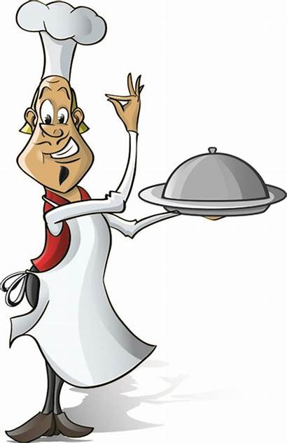 Chef Clipart Vector Cartoon Menu Clip Pizza
