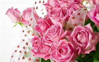 Flowers Lovely Wallpapers Pink Bouquet