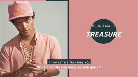 Vietsub Treasure Bruno Mars Lyrics Video Youtube