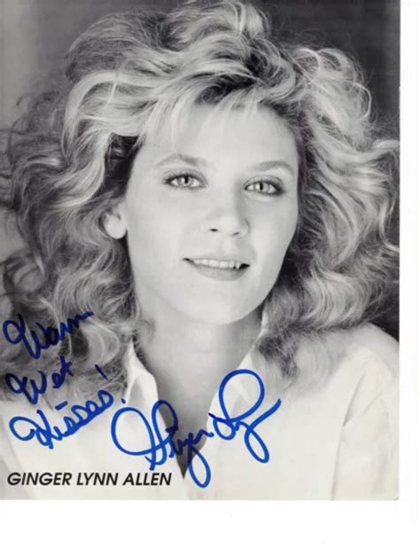 Ginger Lynn Autograph Signed 8 X 10 Headshot Photo Adult Pornographic Actress 24 99 Picclick