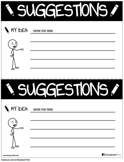 Free Suggestion Box Templates Ideas Forms And Printable