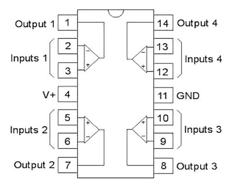Lm324 Circuit How To Datasheet Pinout 42 Off