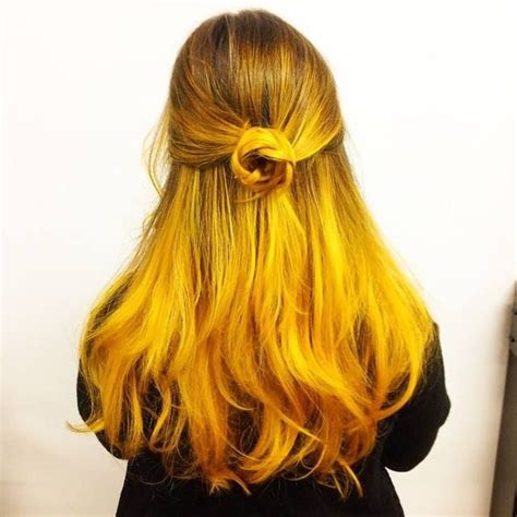 Diy Hair 15 Orange And Yellow Hair Color Ideas Bellatory