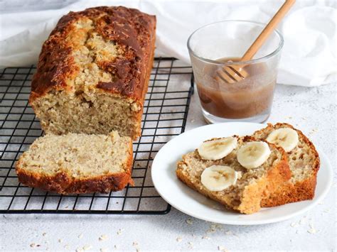 Saftiges Bananenbrot Mit Haferflocken Bananenbrot Bananen Brot