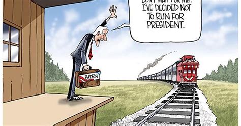 Cartoonist Gary Varvel Joe Biden Wont Run