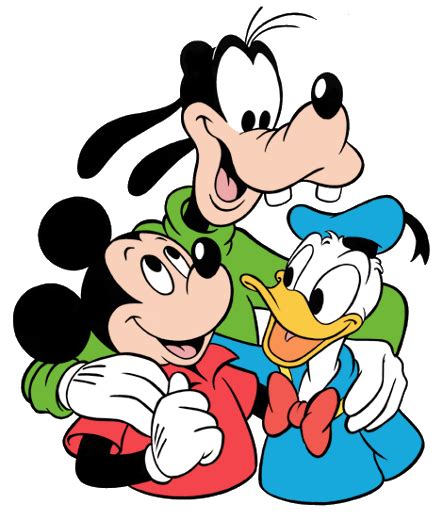Donald Mickey And Goofy Goofy Disney Mickey Mouse Walt Disney