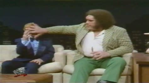 We did not find results for: TIL André the Giant was so large by the age of 12 that he ...