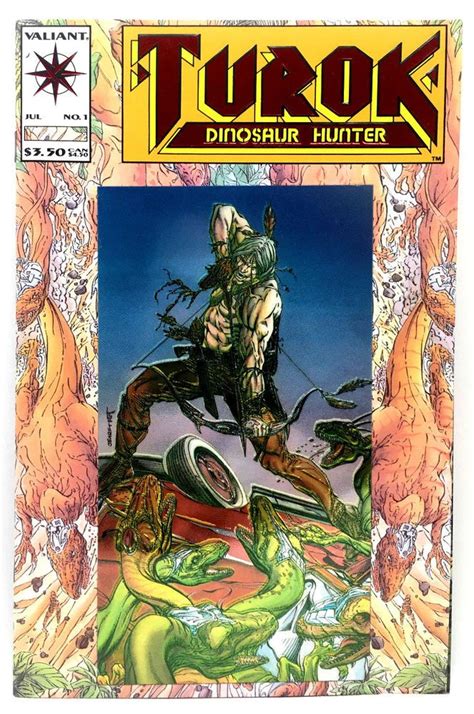 Vintage Valiant Comics Turok The Dinosaur Hunter First Issue