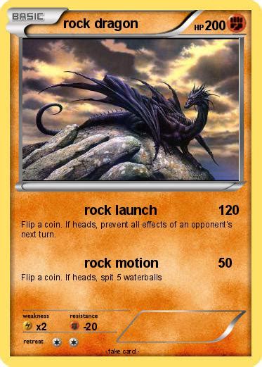Pokémon Rock Dragon 7 7 Rock Launch My Pokemon Card