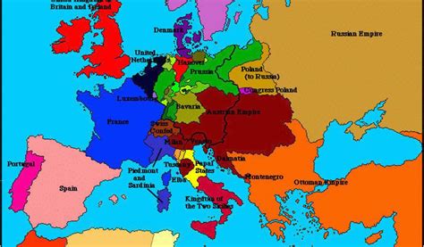 28 Map Of Europe In 1815 Online Map Around The World