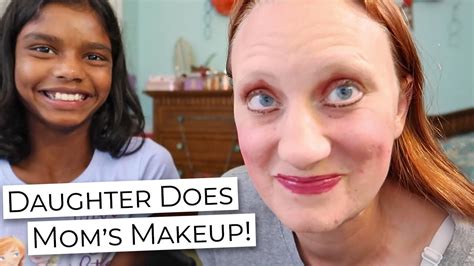 Daughter Does My Makeup Mother Daughter Makeup Challenge And