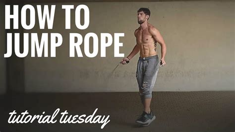 How To Jump Rope 6 Basic Steps Youtube