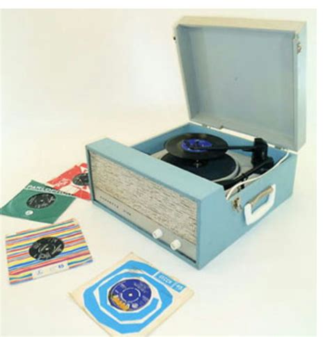 60s Portable Record Player I Wore Out Some Records On One Like This