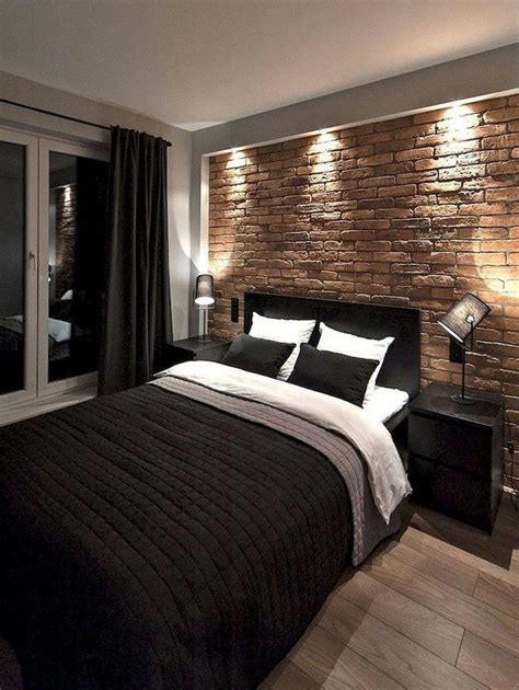 Pin By Desi Kuzmanova On Interior Design Brick Wall Bedroom Rustic