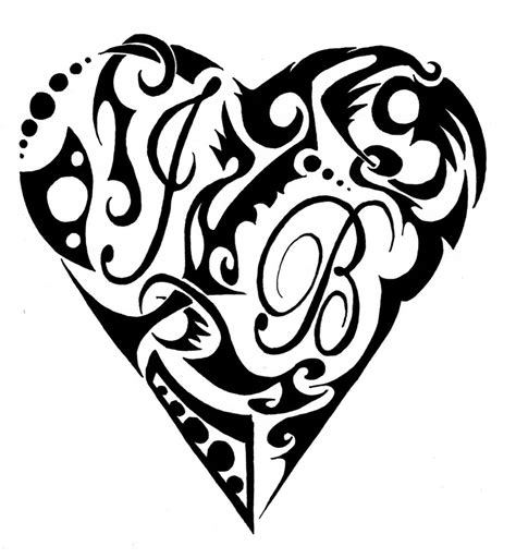 Tribal Hearts Clipart Best