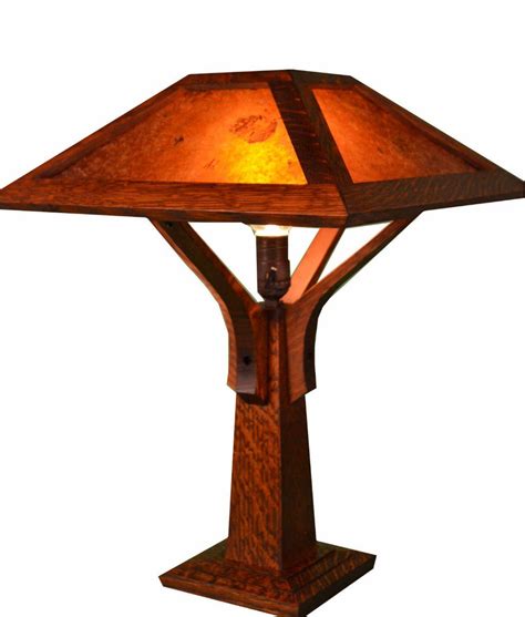 Mission Craftsman Arts And Crafts Style Table Lamp 16 X 16 Size
