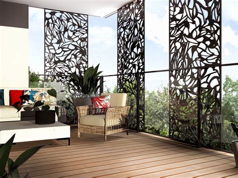Brise Vue Interieur Leroy Merlin - Panneau Acier Ajoure Decor L 60 X H