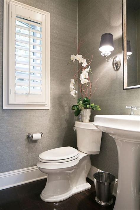 13 13.a glamorous and cozy half bathroom design with simple diy eclectic decor; Pin on Ideas!