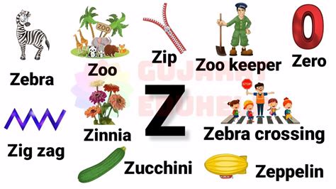 Z Letter Words In English Words Starting With Letter Z Z Letter