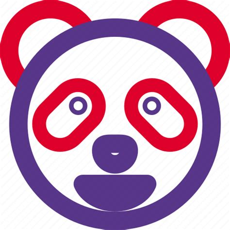 Panda Grinning Emoticons Animal Icon Download On Iconfinder